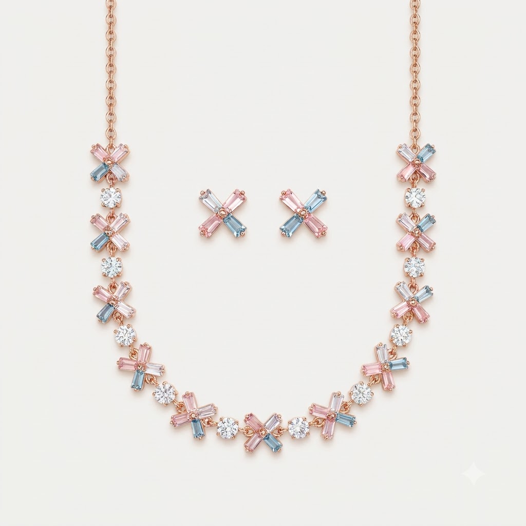 Serenity Pastel Pinwheel Baguette Set