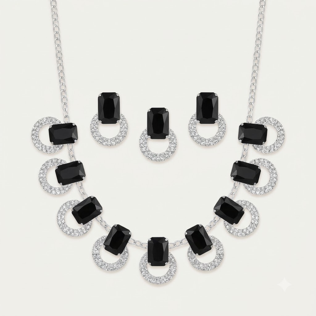 Midnight Onyx Circle Symphony Set